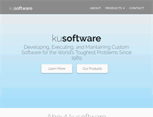 Tablet Screenshot of kusoftware.com